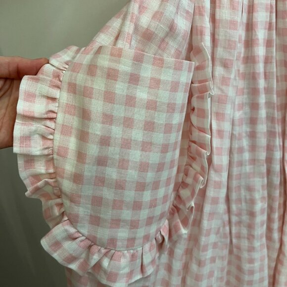 Sleeper Picnic Dress in Pink Gingham - Picture 12 of 12